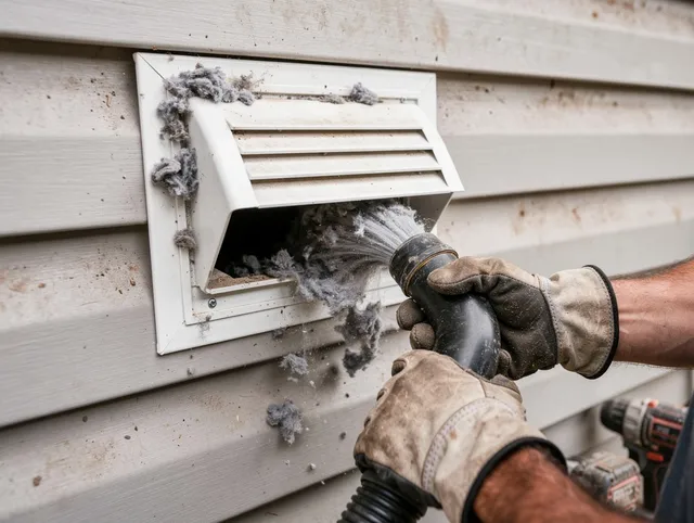 Professional dryer vent cleaning by Palm Harbor Dryer Vent Cleaning in Palm Harbor