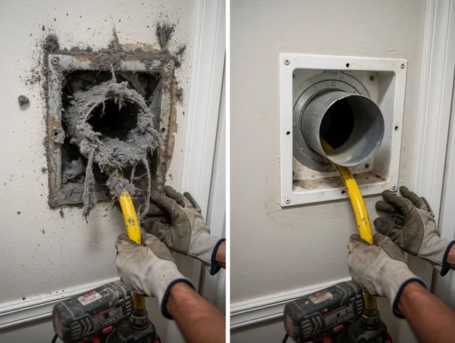 Expert gas dryer vent cleaning by Palm Harbor Dryer Vent Cleaning in Palm Harbor