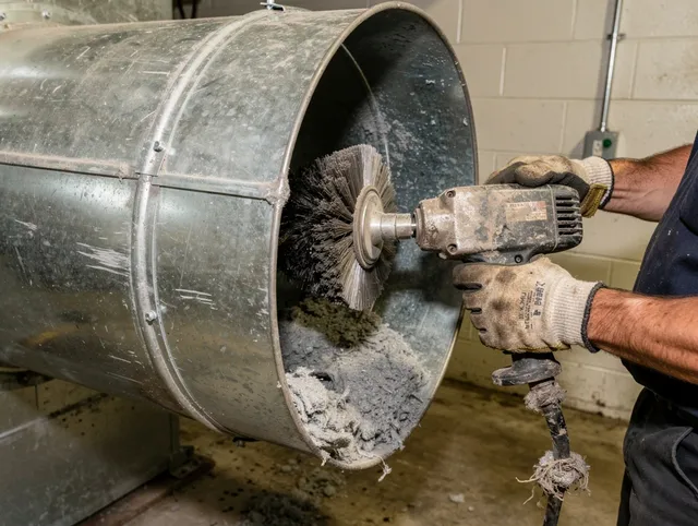 Industrial-grade dryer vent cleaning by Palm Harbor Dryer Vent Cleaning in Palm Harbor