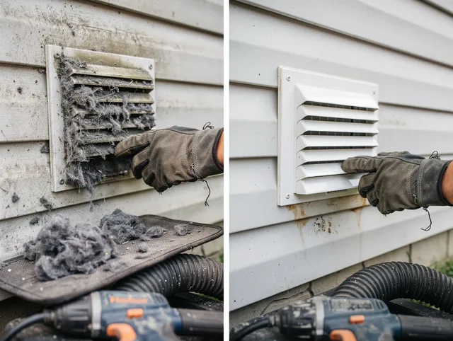 Residential dryer vent cleaning by Palm Harbor Dryer Vent Cleaning in Palm Harbor
